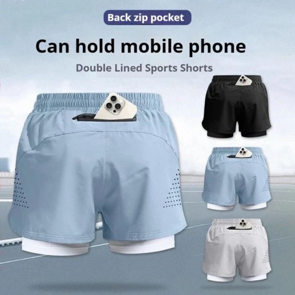 IronX Double Layer Shorts